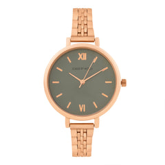 Toned Hour Watch Bracelet Stack