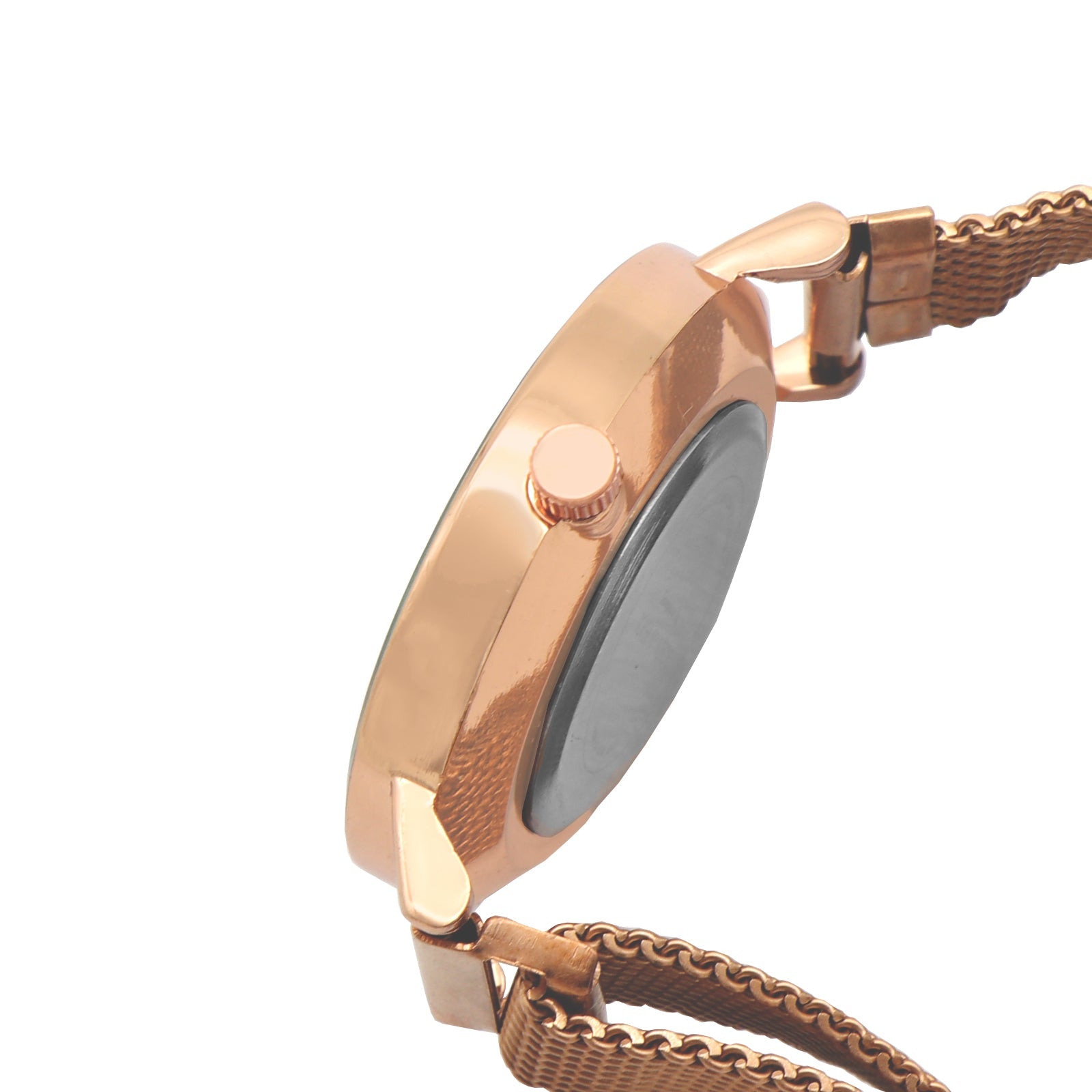 Natalie White Dial Rosegold Watch