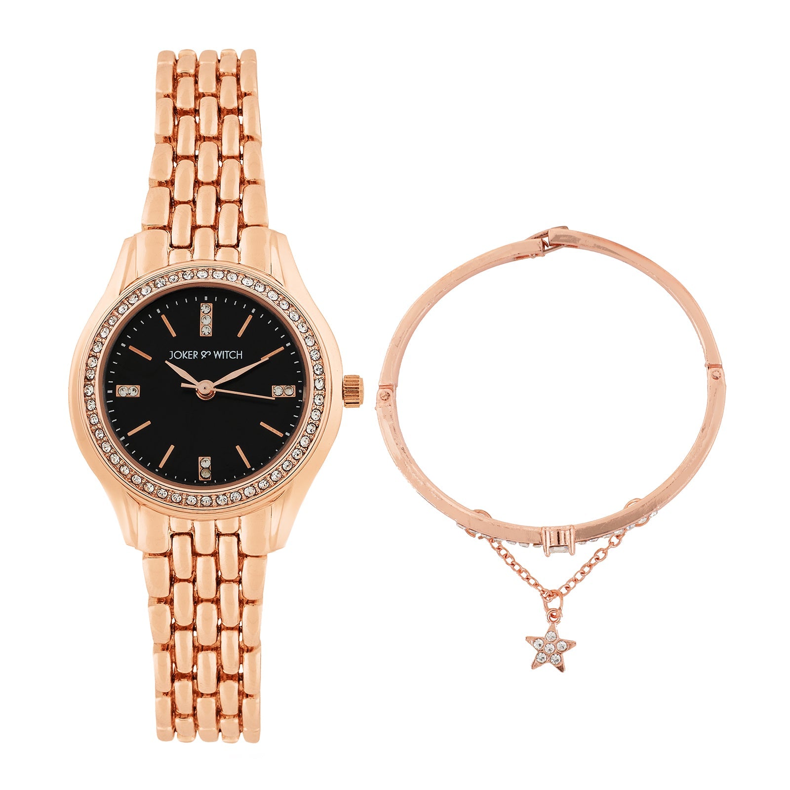 Satin Gleam Watch Bracelet Stack