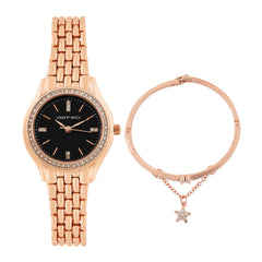Satin Gleam Watch Bracelet Stack