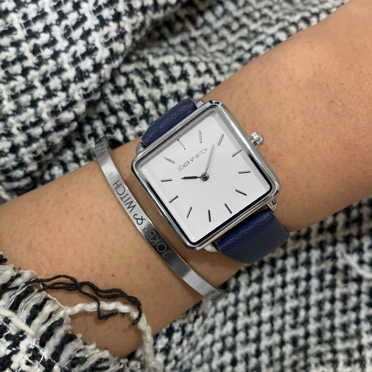 Blue Me Away Watch Bracelet Stack