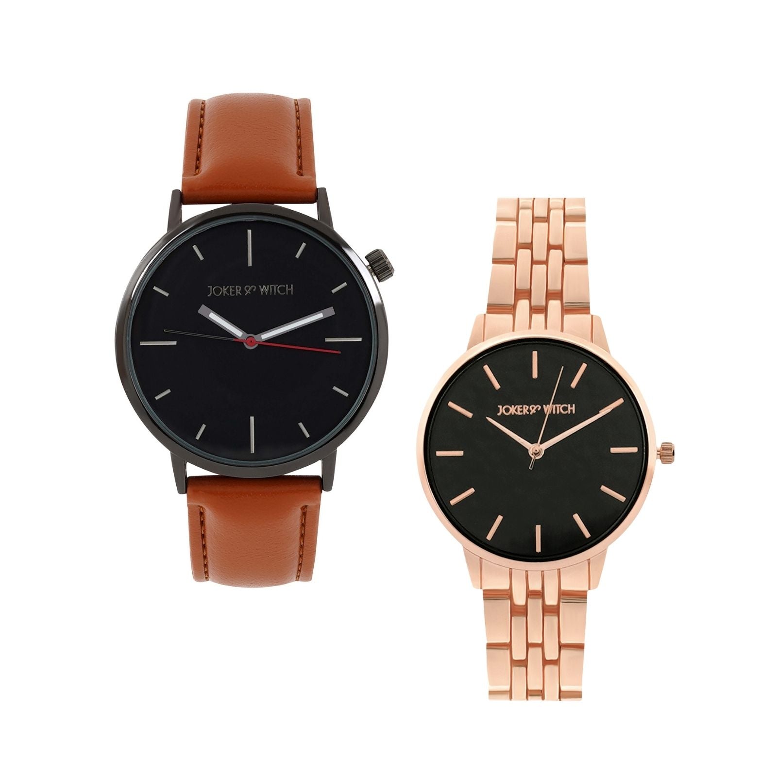 Cutie & Patootie Couple Watches