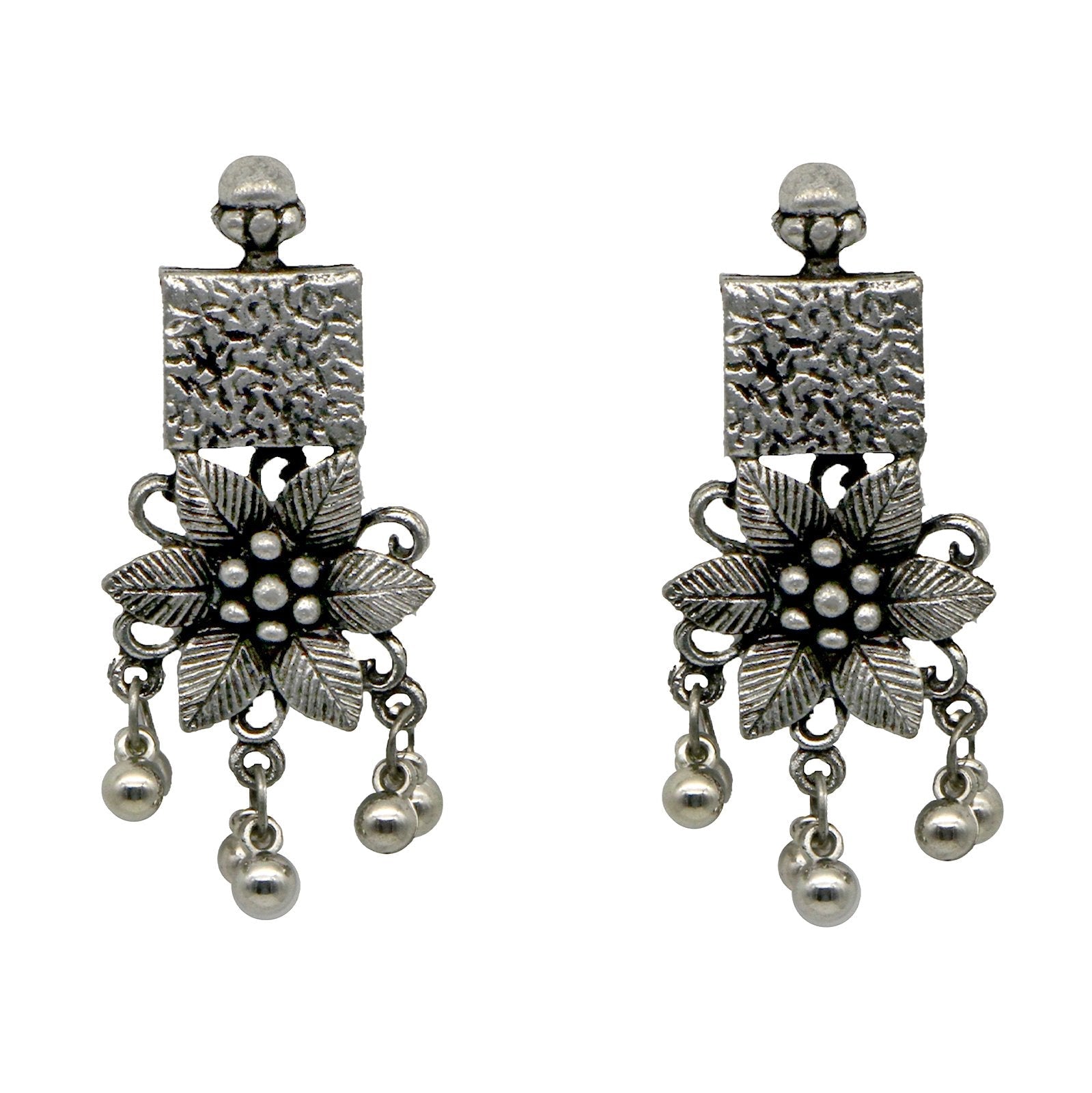 Teejh Ranjita Silver Oxidised Jewelry Gift Set