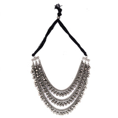 Teejh Kimi Ghungroo Silver Oxidised Jewelry Gift Set
